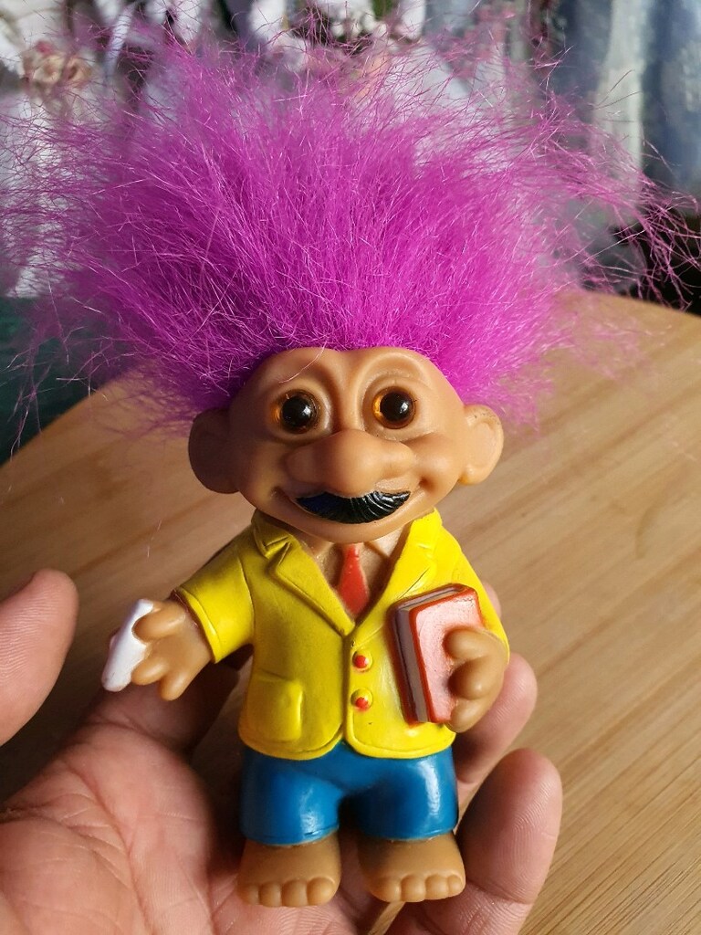 troll bebek oyuncak vintage - 7