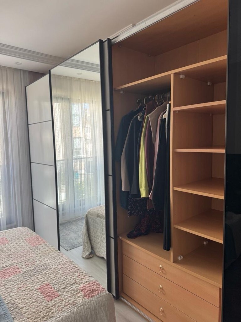 Kelebek Mobilya’dan Modern, Şık, Temiz, Sürgülü 6 Kapaklı Dolap - 2