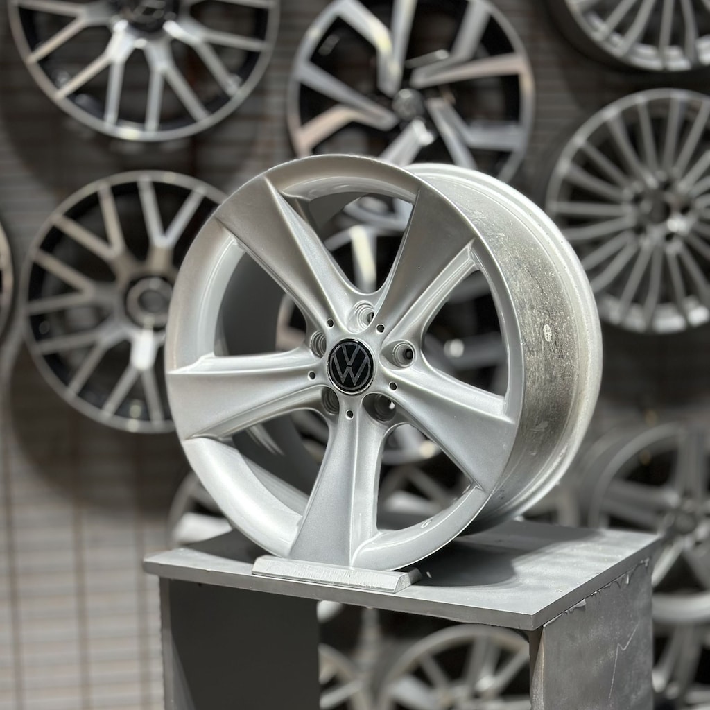18 inç 5x112 Transporter T4 Uyumlu Karpuz Jant Takımı 2. El - 3