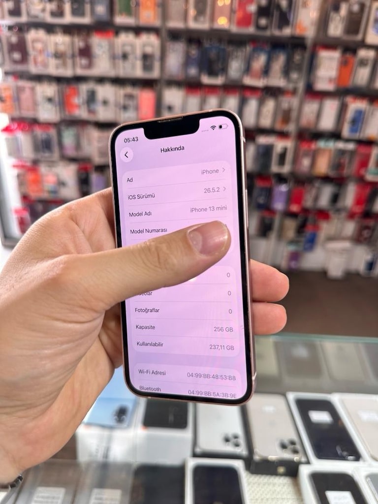 *İPHONE 13 MİNİ 256 GB YURTDIŞI 16 AY KULLANIMA AÇIK HOLLANDADAN GELDİ - 2