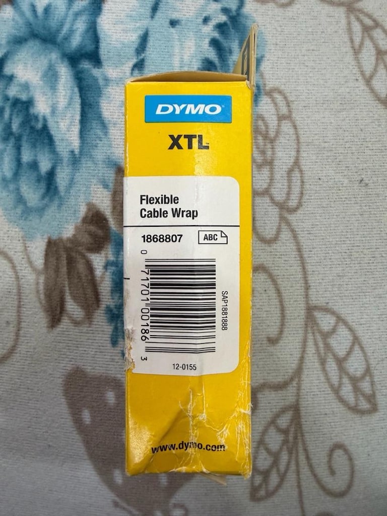DYMO XTL 1868807 19mm x 5.5m Kablo Etiketleme Bandı – Sıfır - 4