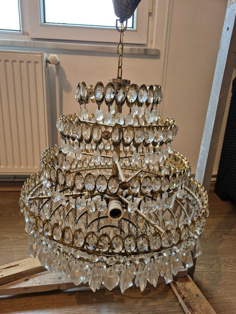 Avize Kristal Kesme cam Prinç Gövde - 6