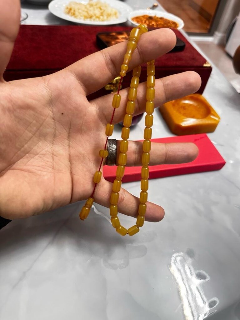 Buğulu Hamur Usta İmzalı Sistemli Dizayn Sıkma Kehribar - 5