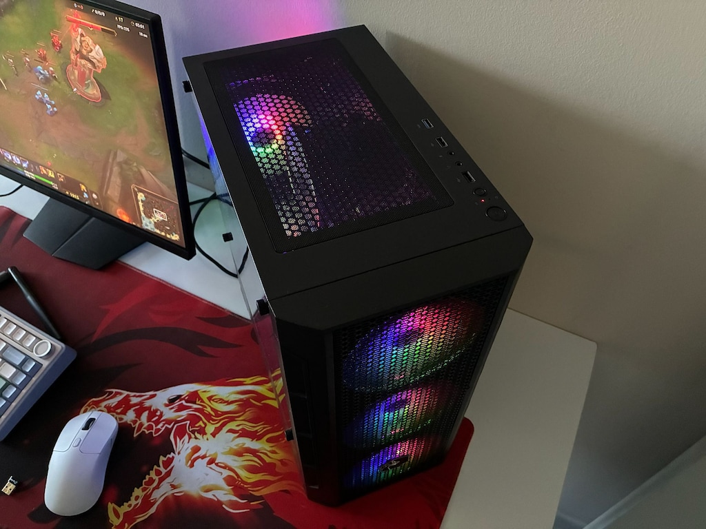 YÜKSEK PERFORMANSLI OYUNCU PC / RTX 3050 / i5-10400F / 16 GB RAM - 8