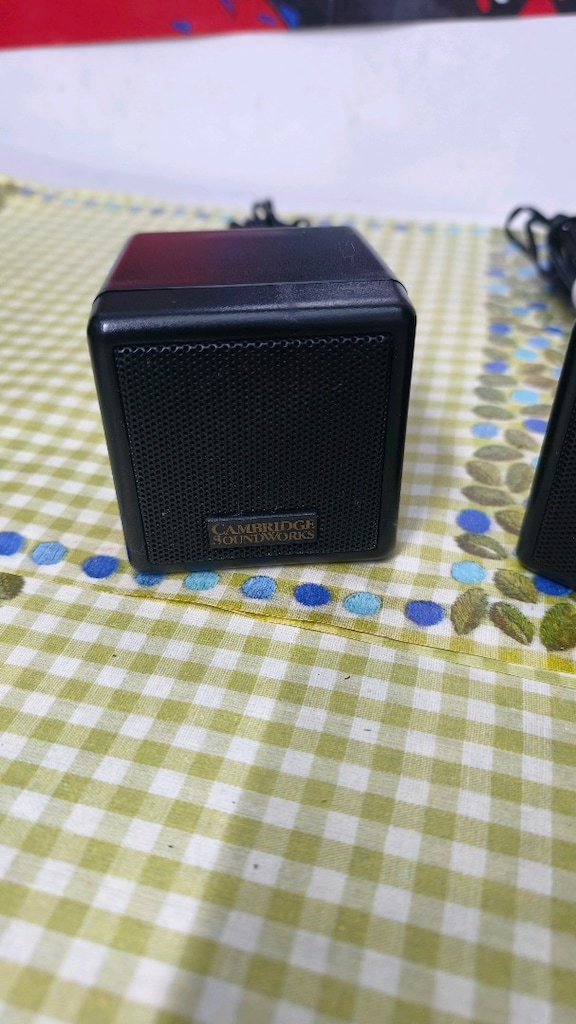 Cambridge SoundWorks (PCWorks) Küp Hoparlör - 2 Adet / Sorunsuz - 5