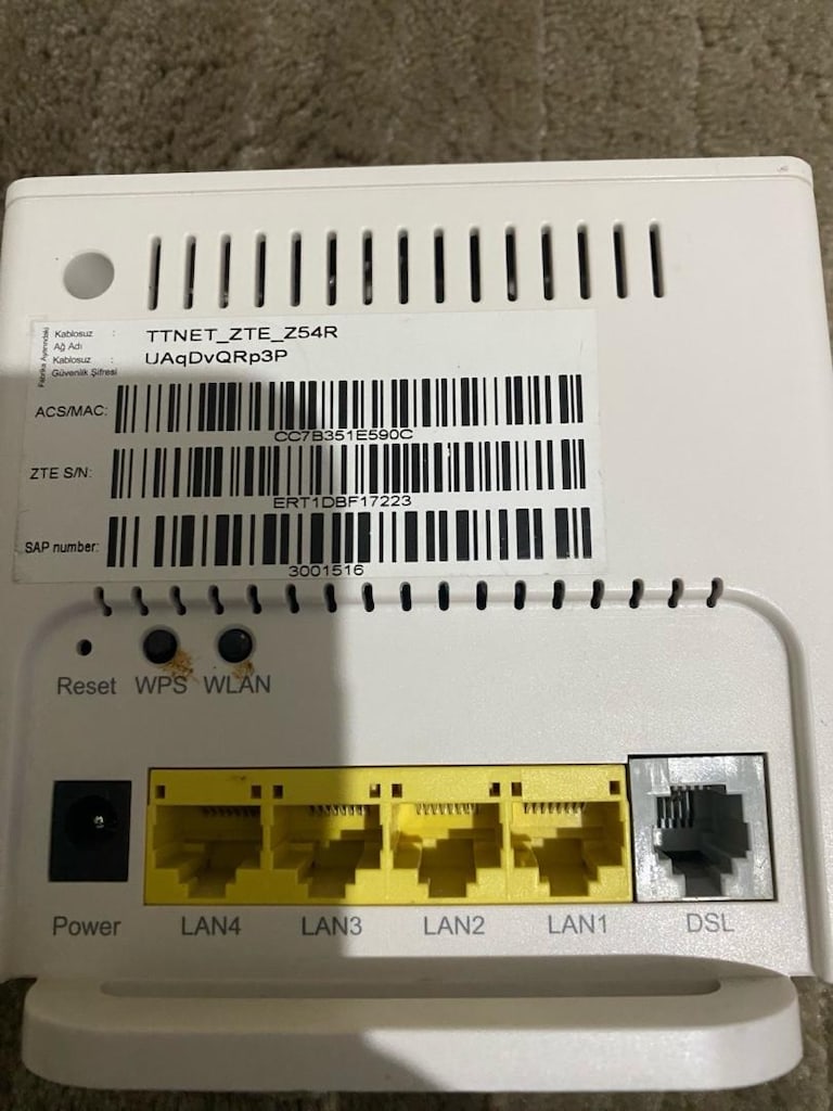fazlalıktan dolayı modem satılık - 2