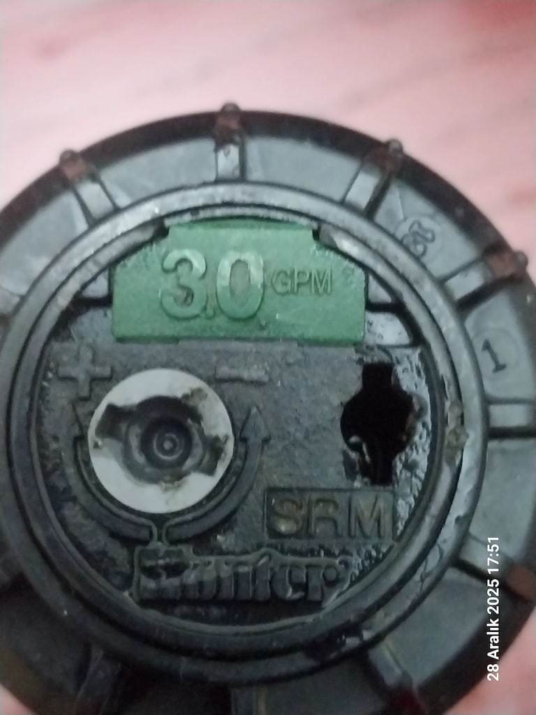 HUNTER SRM30 ve RAİNBİRD 3500 SULAMA FISKİYESİ - 8