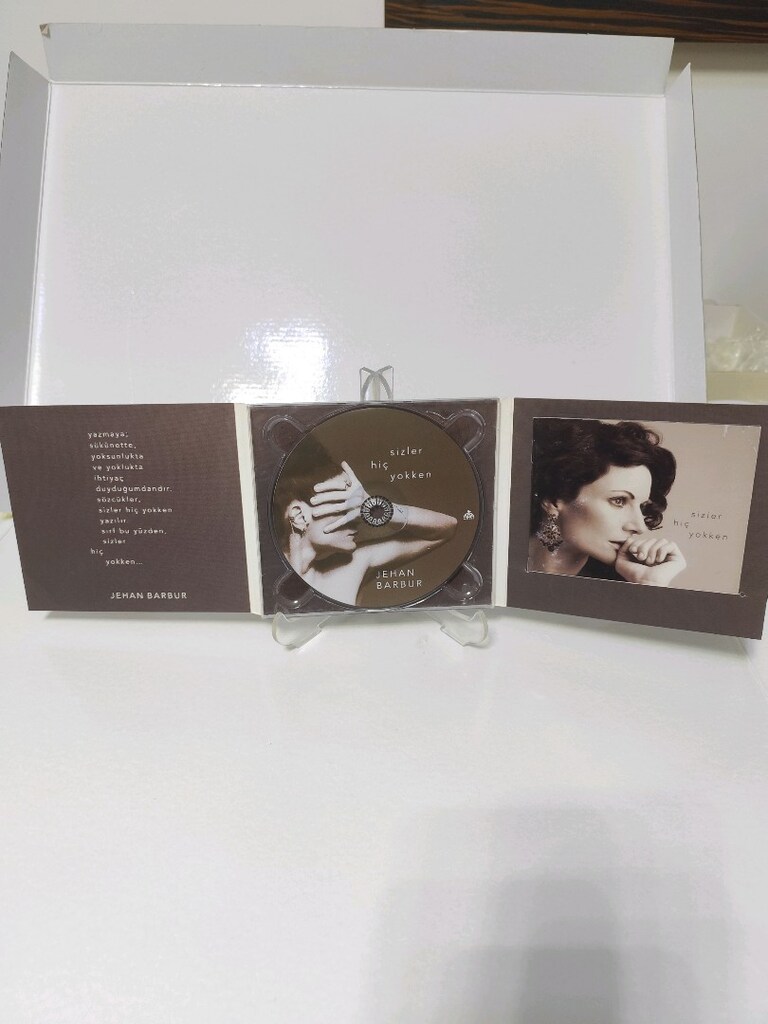 JEHAN BARBUR - SİZLER HİÇ YOKKEN orijinal bandrollü müzik albümü - 4