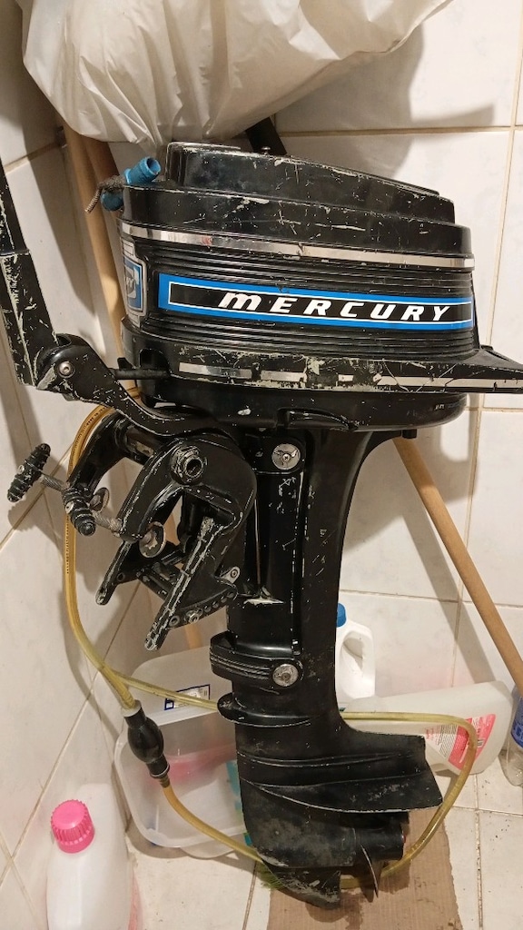 3.50cm polyester tekne+römork+ 4hp Mercury motor - 12