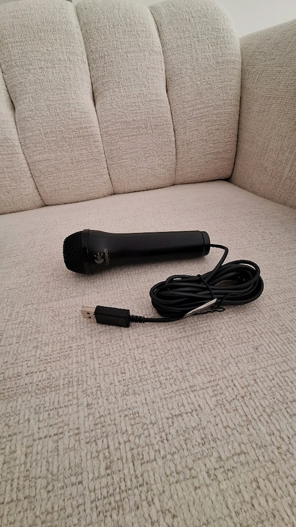 Logitech USB kareoke. Ps3 , ps4 , ps5 uyumlu