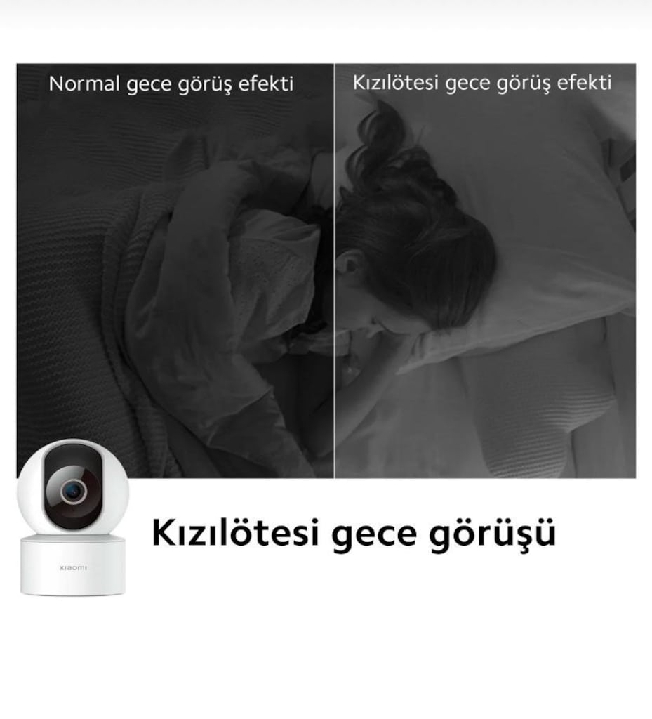 Xiaomi Smart Kamera C200 360 Full HD 1080p Akıllı Güvenlik Kamera - 5