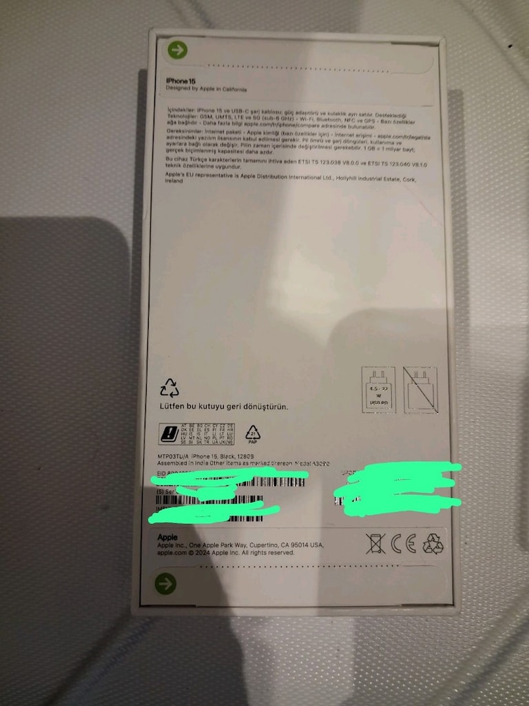 İPHONE 15 128 GB 5G Lİ MODEL SIFIR KAPALI KUTU YURT İÇİ KAÇIRMA! - 2