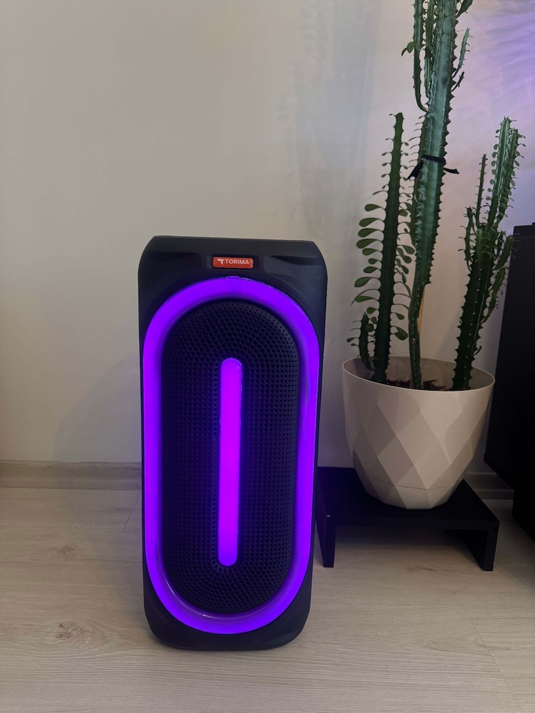 Torima Bluetooth Karaoke Hoparlör Rgb Işıklı Mikrofonlu 50W - 6