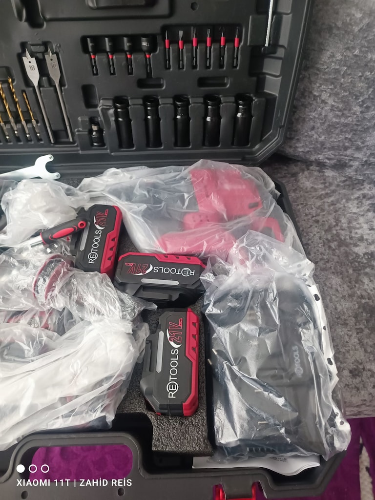 RETOOLS 120 NM MATKAP 800 NM TORKLU SOMUN SÖKMELİ YENİ SERİ 4LÜ SET - 7