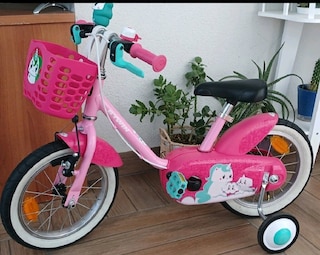 btwin çocuk bisikleti 14 jant Decathlon YENİ GİBİ - 2