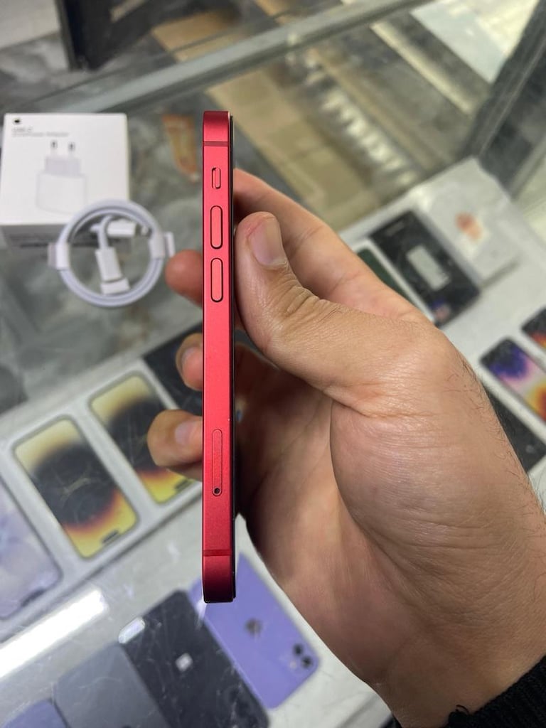 MÜHENDİSCELLDEN YURTİÇİ İPHONE 12 MİNİ KIRMIZI HATASIZ - 4