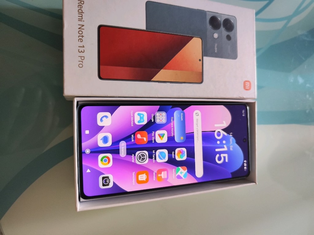 TR CİHAZİ REDMİ NOTE 13 PRO 8 GB RAM 256 GB HAFIZA KUTULU - 2