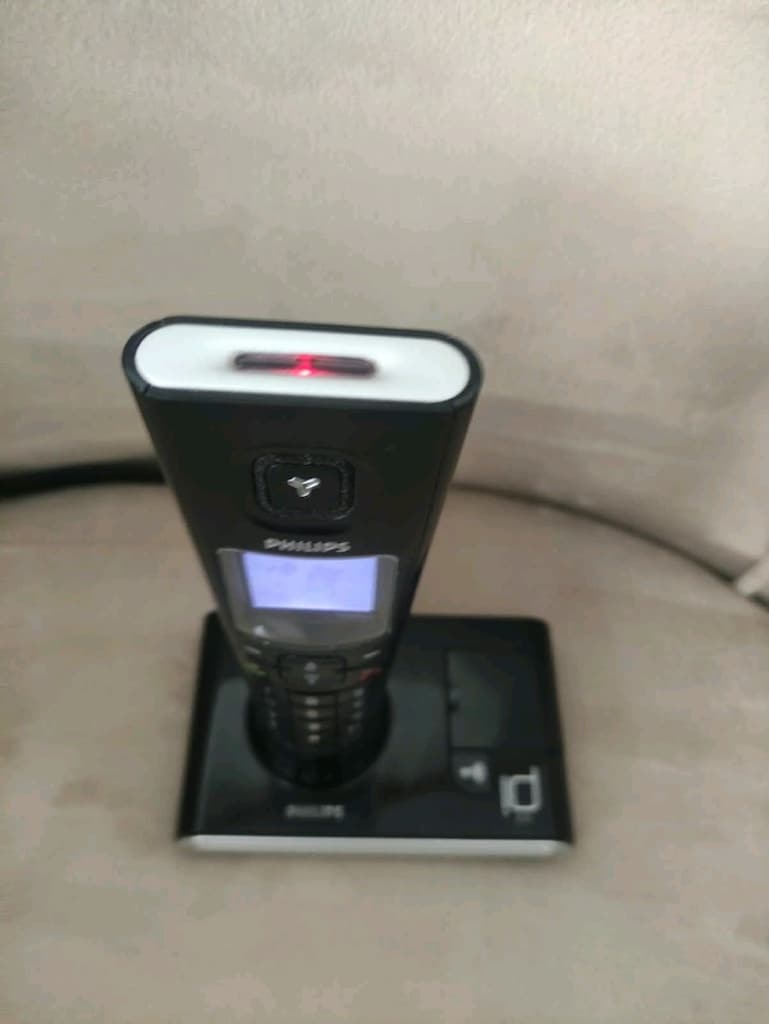 TELSİZ TELEFON PHİLİPS ID-347 MODELİ ( PİLSİZ ) SATILIK - 5