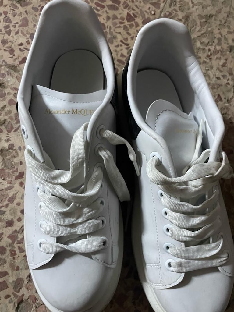 Alexander McQueen Oversized Beyaz Sneaker - 44 Numara (Orijinal