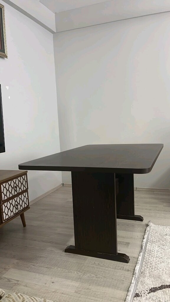 KELEBEK MOBİLYA AHŞAP YEMEK MASASI - 2
