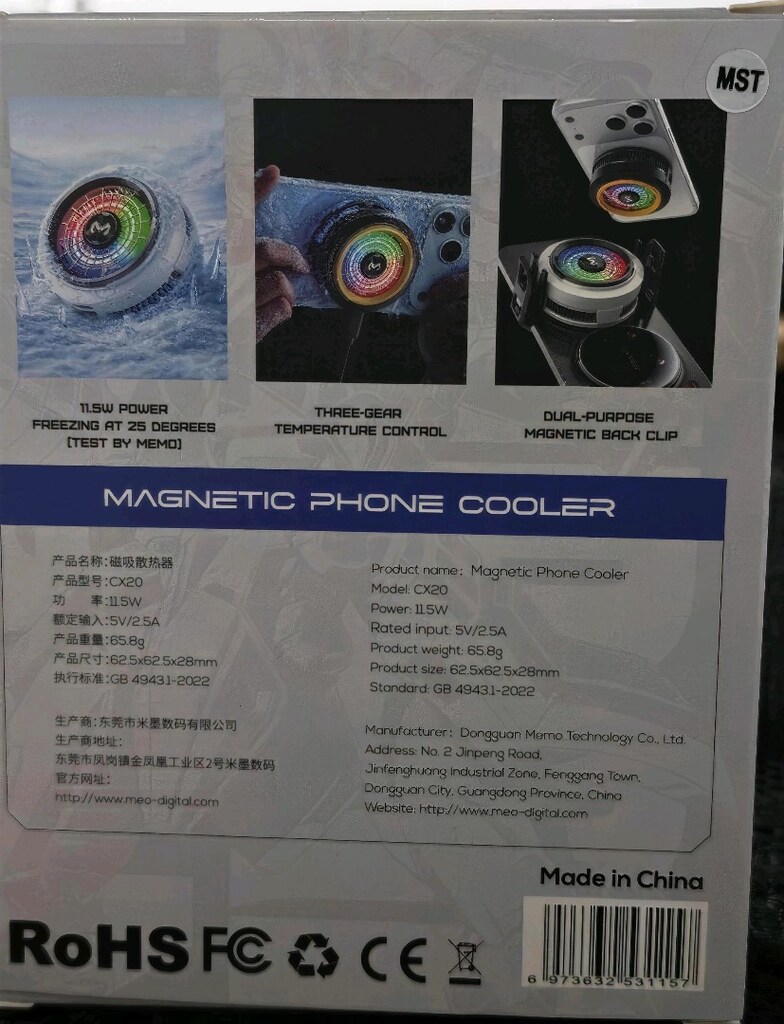 MEMO CX20 TELEFON SOĞUTUCU - 2