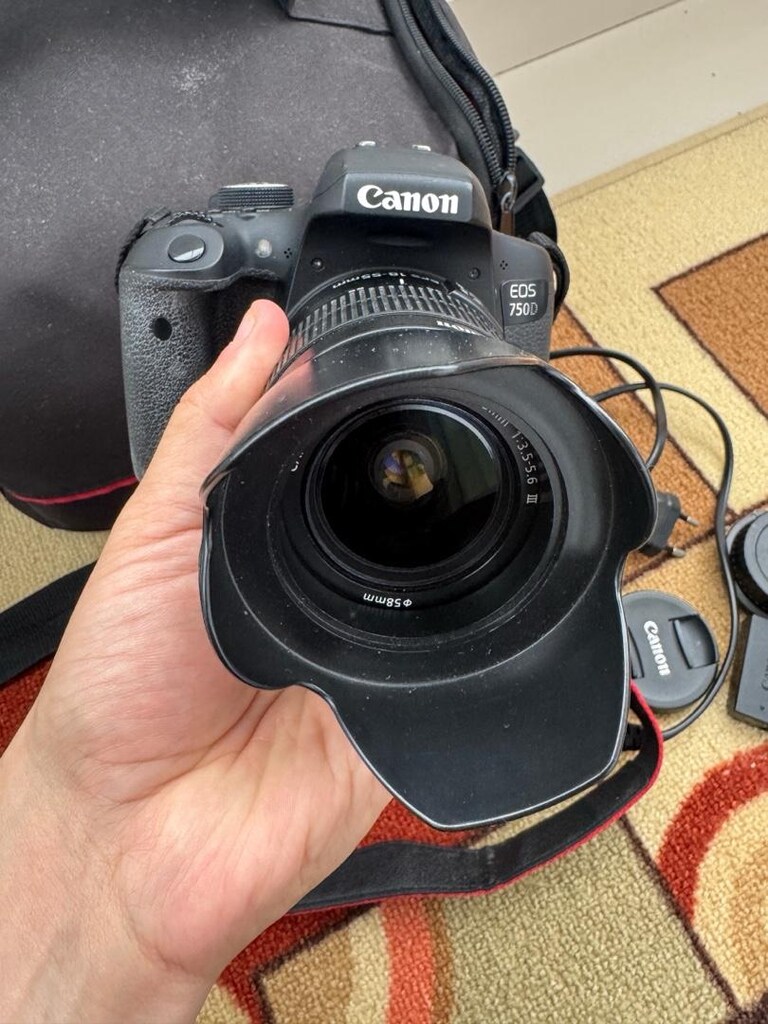 CANON 750D + 18-55 IS STM | TERTEMİZ | SORUNSUZ FOTOĞRAF MAKİNESİ - 4