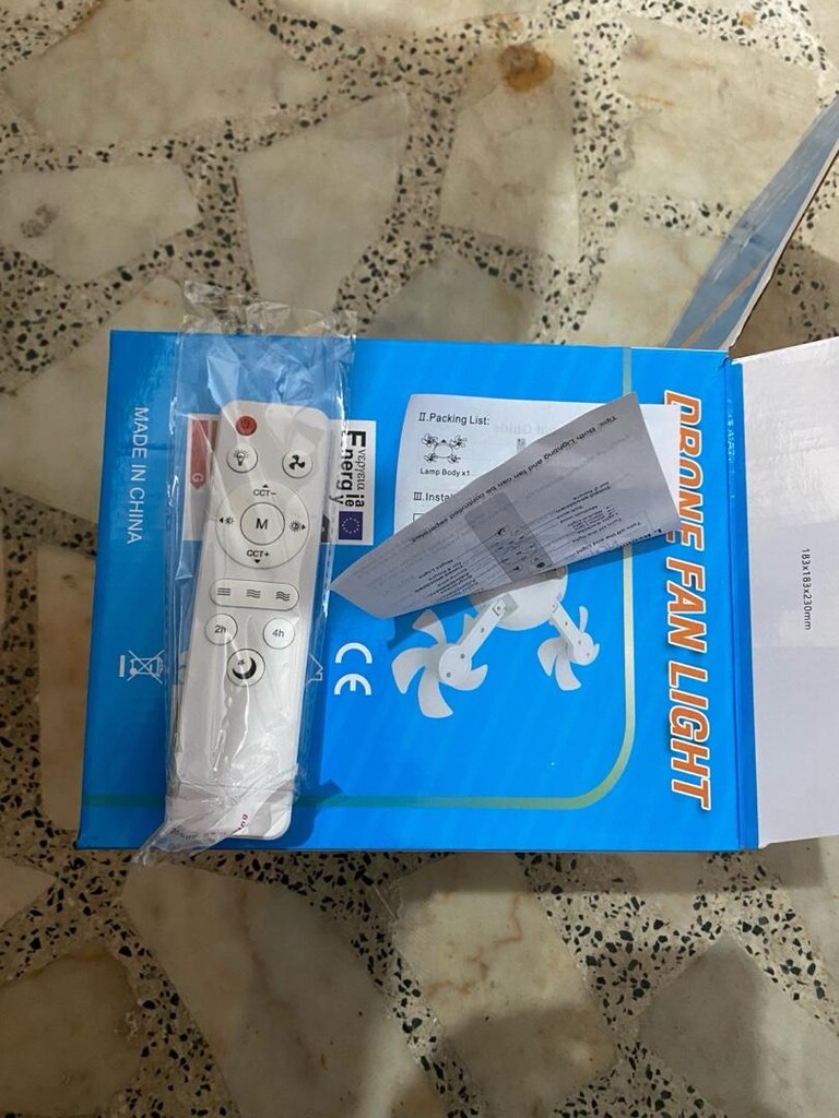 dron fan ışık - 7