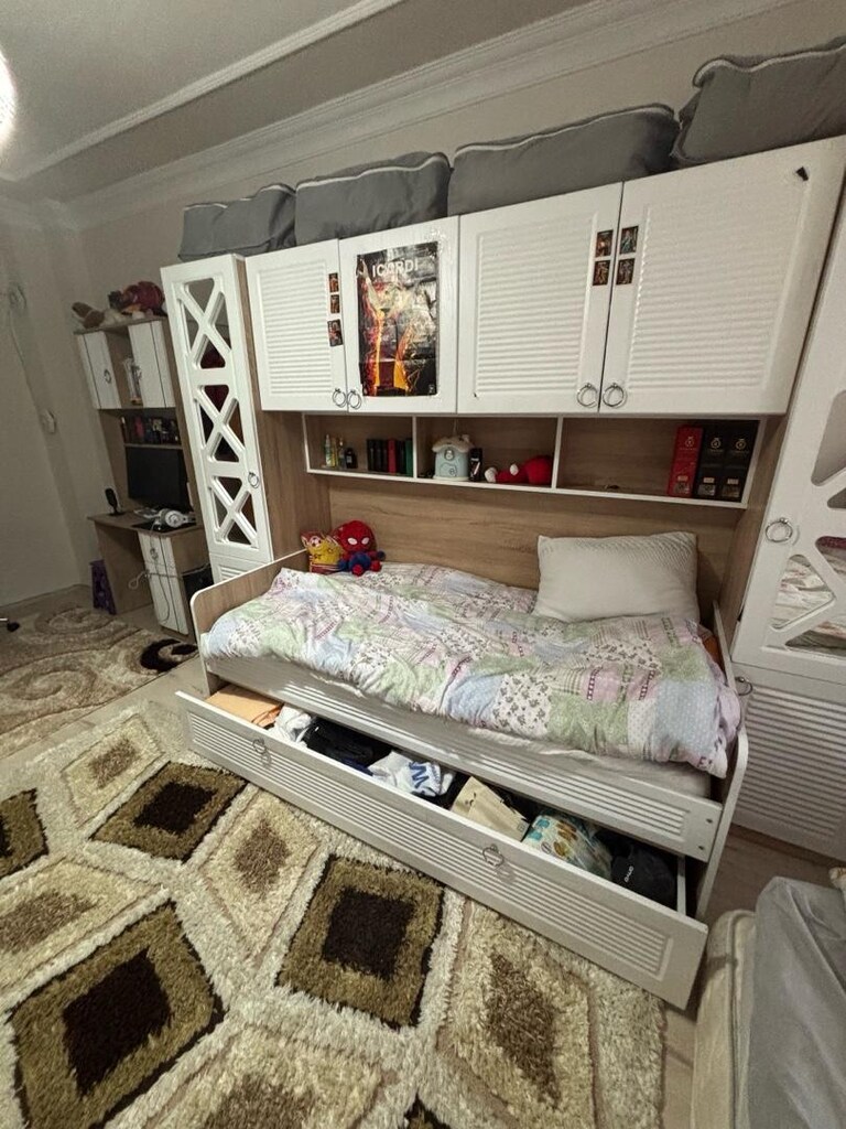 yavru yataklı dolaplı baza - 2