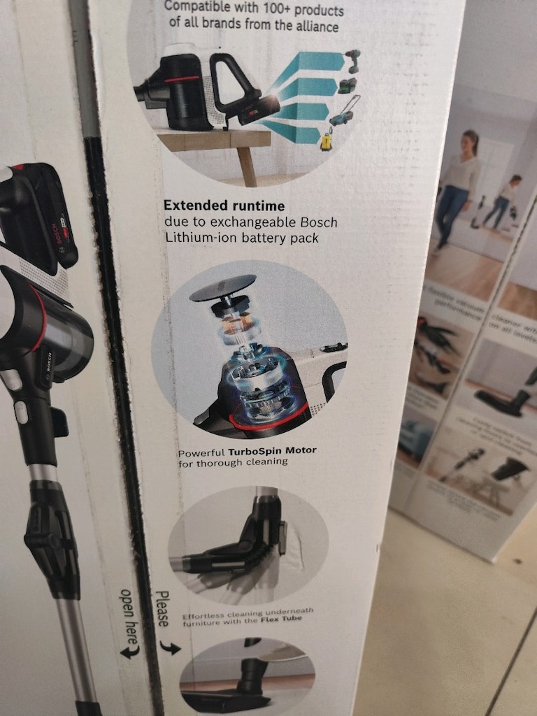 BOSCH BCS 712XXL ŞARJLI DİKEY SÜPÜRGE sıfır ambalajında garantili - 5