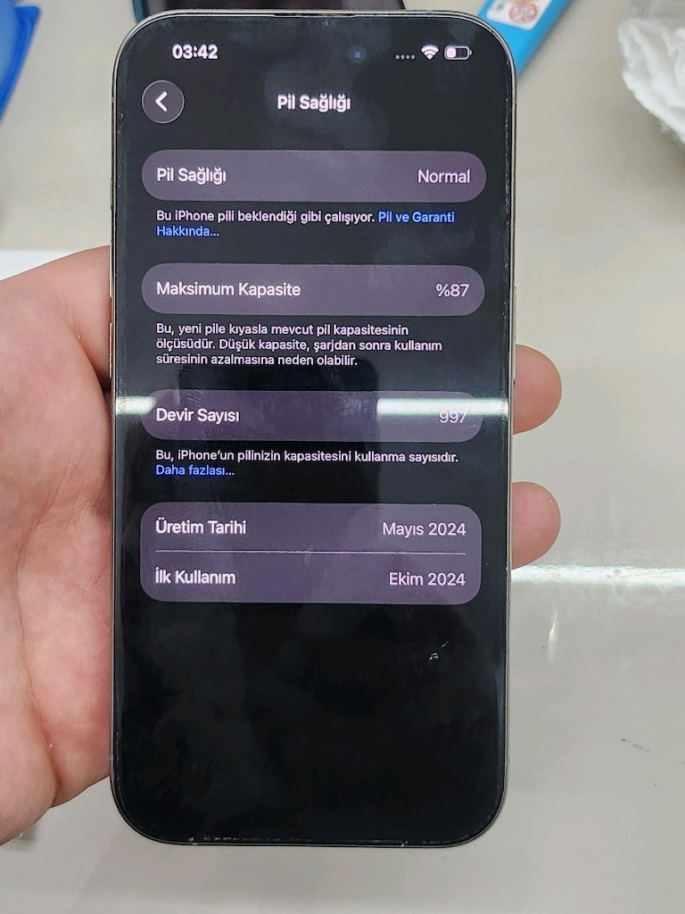 İPHONE 15 PRO 128 2027 9.AYA KADAR AKTİF - 6