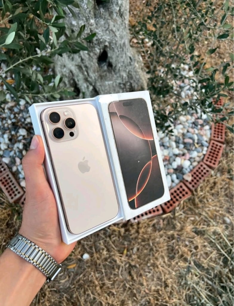 TR İPHONE 16 PRO MAX 256GB NOKTA HATASIZ