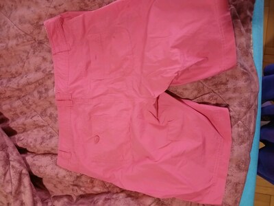 lc waikiki pembe bermuda şort