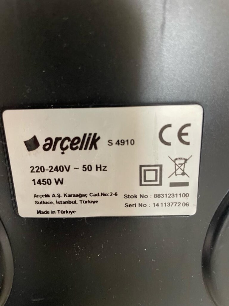 ARÇELİK TORNADO 1450W SÜPÜRGE - 4