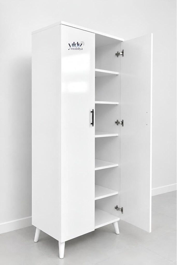 ayakkabılık kiler erzak dolabı yüklük banyo dolabı gardırop dolap Mdf - 2