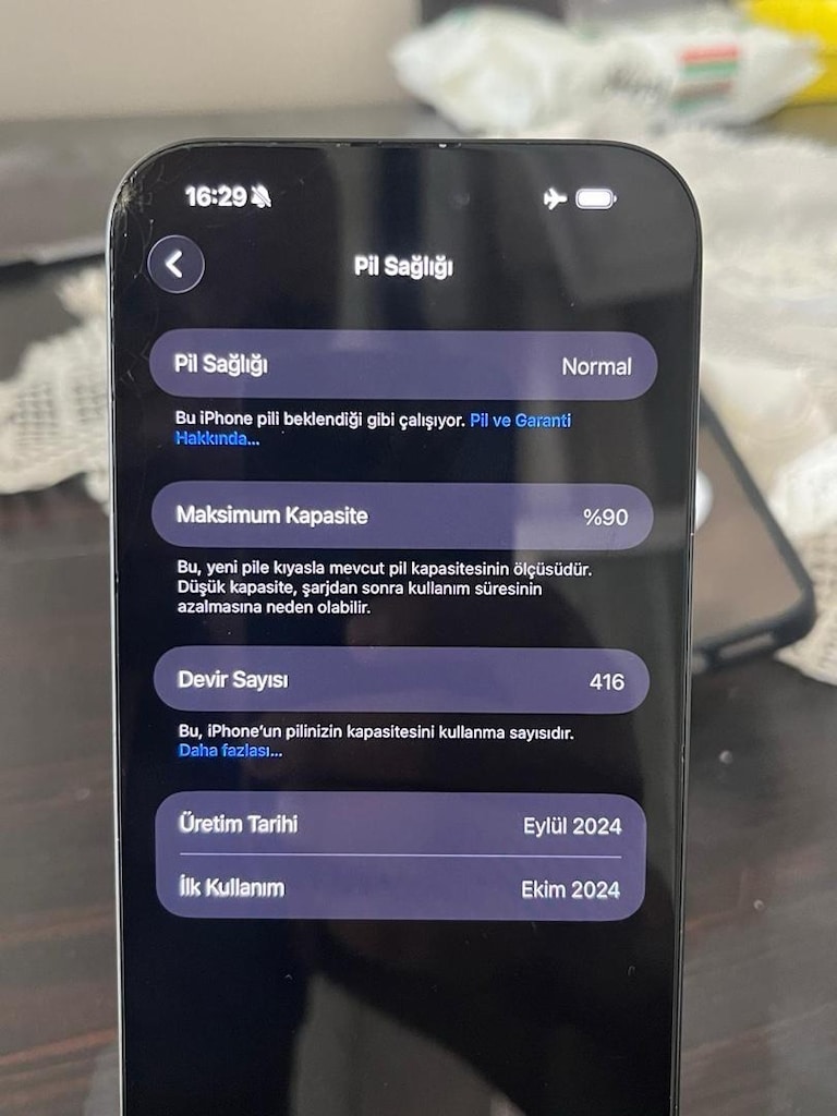 iPhone 16 Pro Max 256 GB – Çift Fiziksel SIM - 10