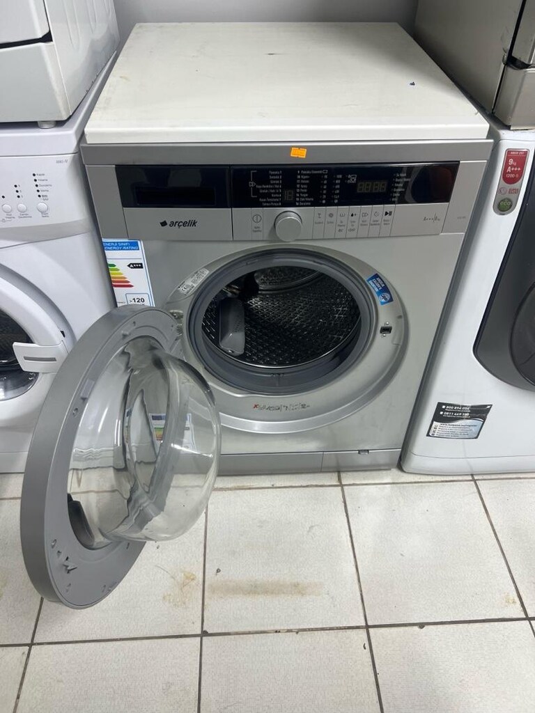 ARÇELİK INOX pıano serisi dijital 8 kg - 6