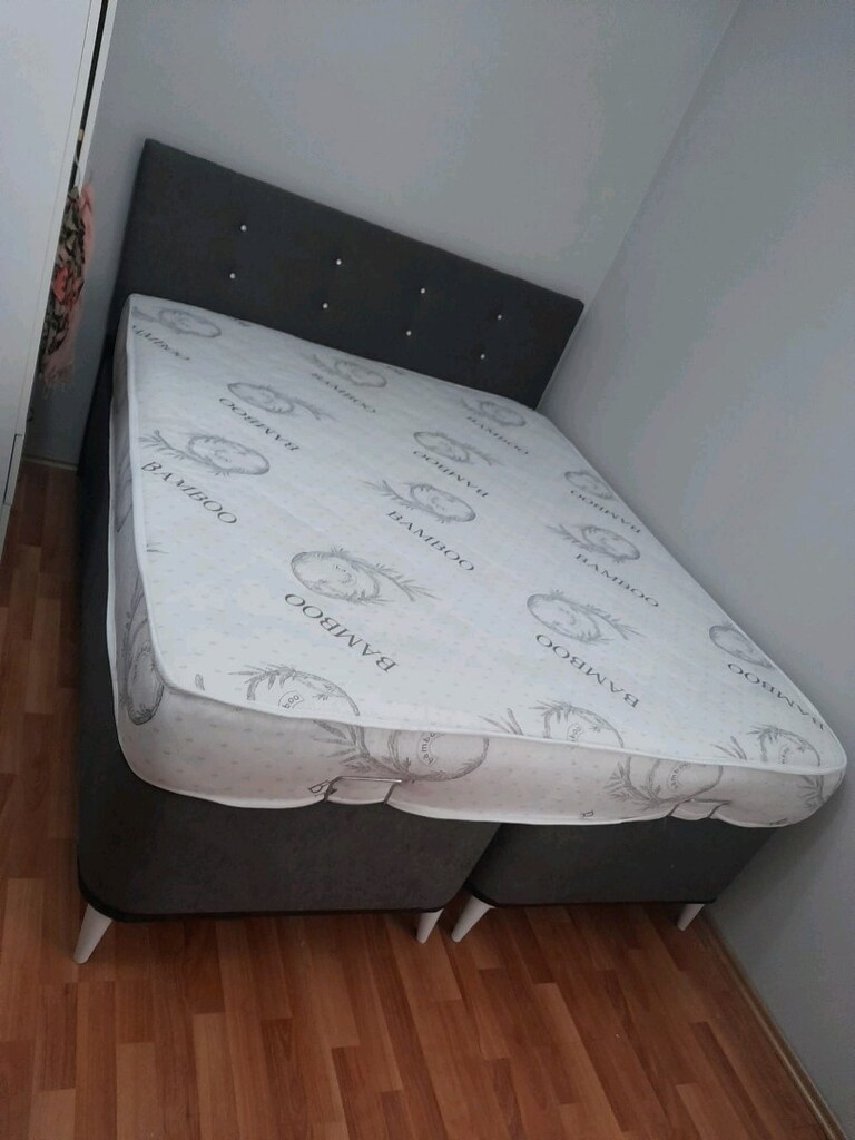 Çift kişilik yatak baza başlık - 4