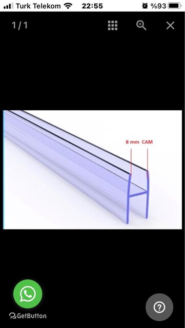 H 8mm cam balkon fitili