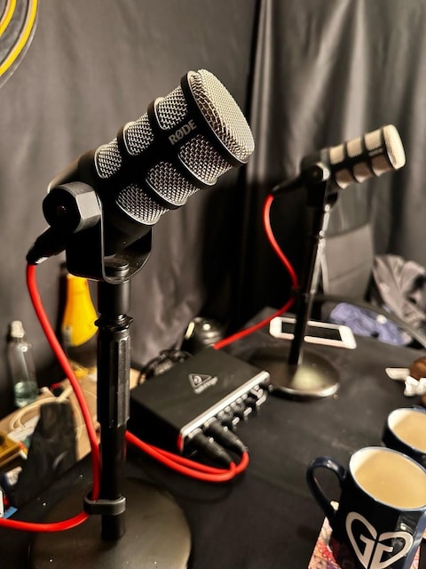 podcast seti az kullanıldı çiziksiz temiz