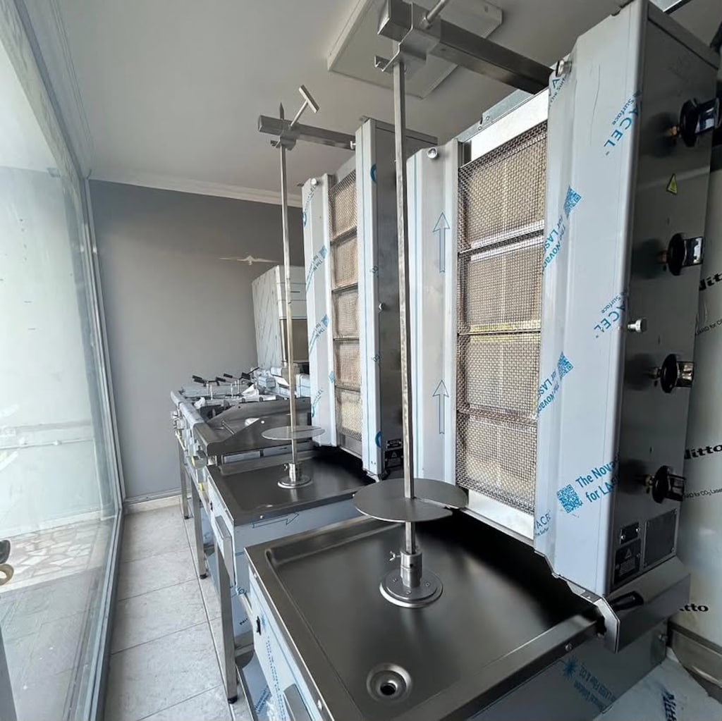 Atalay ADG – 4 A Döner Ocağı Alttan Motorlu 4 RADYANLI GAZLI CE BELGE - 2