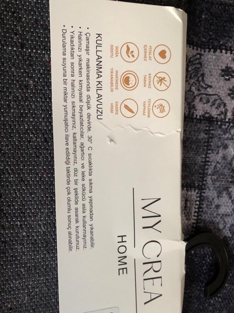 MY CREA marka poşetinde SIFIR ikili banyo paspas takımı - 7