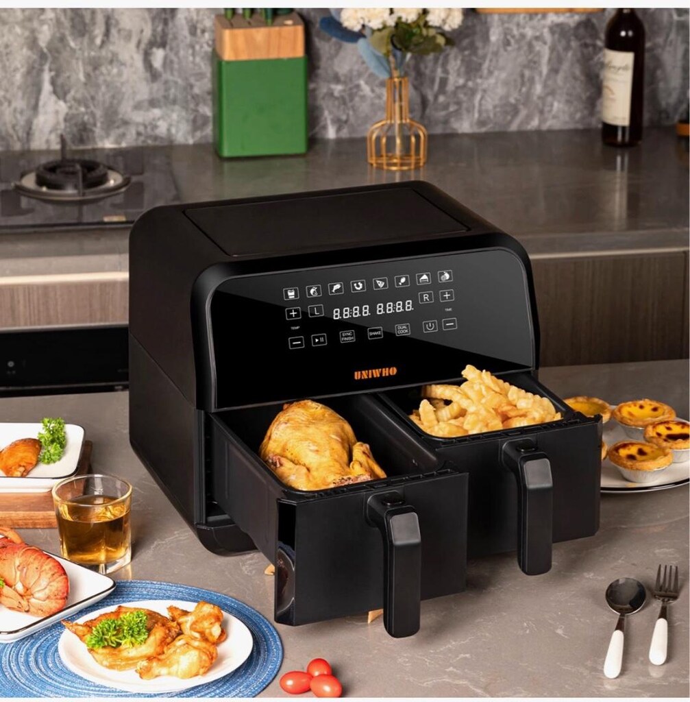 Unıwho çift hazneli Airfryer - 2