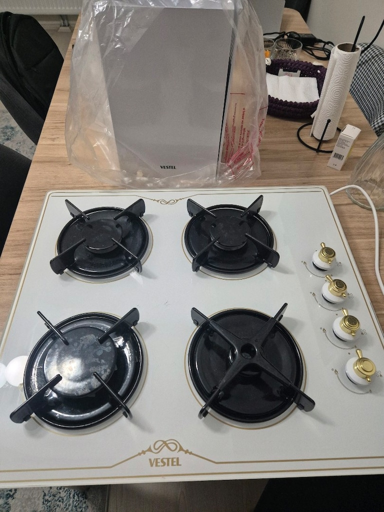 Vestel ankastre 3 lü set gold - 2