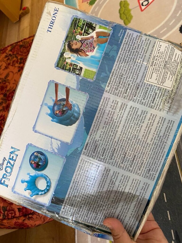 şişme koltuk deniz havuz ev için frozen model - 5