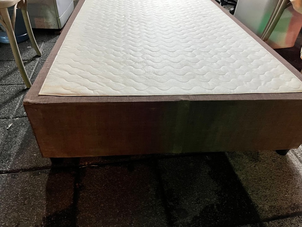 100X190 CM KAHVERENGİ TEK KİŞİLİK SANDIKSIZ BAZA - 4