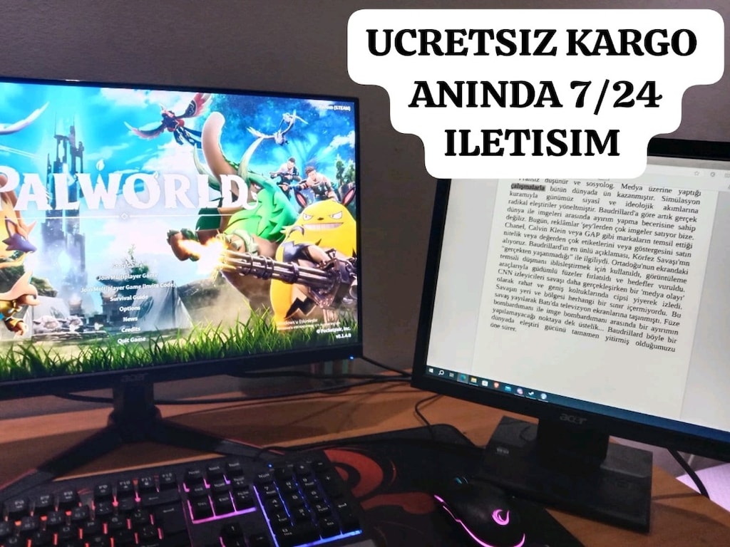 Oyun Bilgisayarı | GTX 1060 6GB | i5-3330 | 16GB RAM | Çift SSD - 3