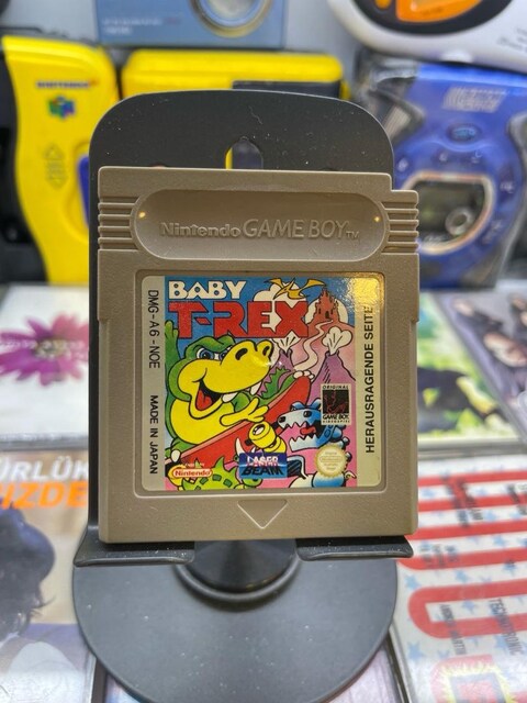 baby t-rex gameboy klasik oyunu
