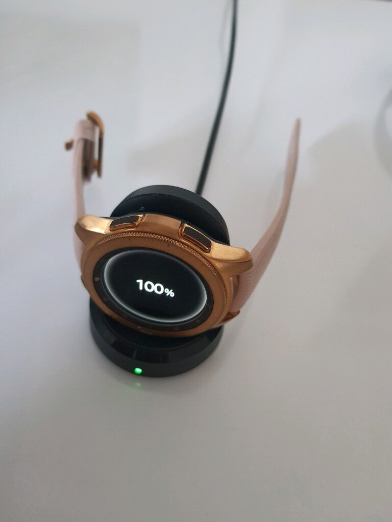 2 saat birden SAMSUNG S3 FRONTİER & GALAXY WATCH 42MM ROSE GOLD - 3