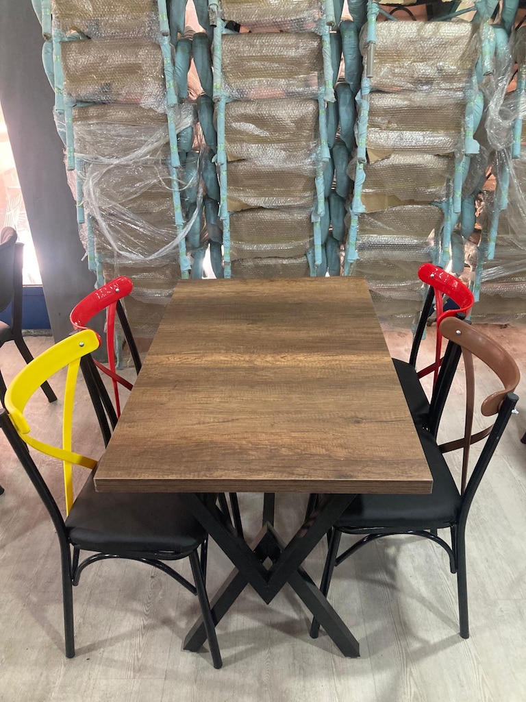 ÇARPRAZ TAKIM SET CAFE RESTAURANT ÇAY BAHÇESİ DIŞ MEKAN
