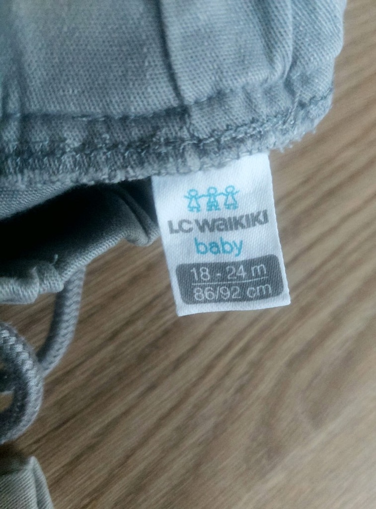 LCW baby beli lastikli Gri pantolon - 9